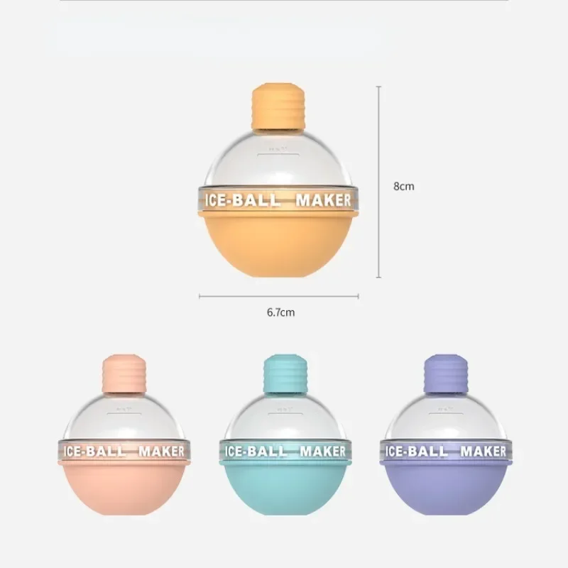 Silicone Mold for Round Ice Ball Maker Whiske Mold Light Bulb Shape Ice Cube Mold Mould Cube Tray Ice Cream Tools