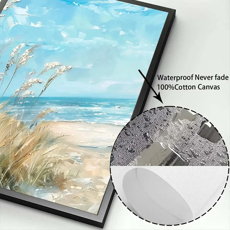 Classic Beach Canvas Print 6