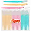 Eyebrow Trimmer Blade Women Safety Face Razor Eyebrows Shaping Knife Portable Brow Epilation Hair Removal Cutters Makeup Scraper 1