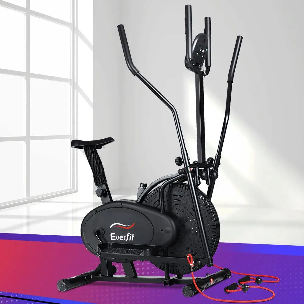 Sure, here's an optimized product title for that adheres to your requirements: 5 in 1 Elliptical Exercise Bike Cross