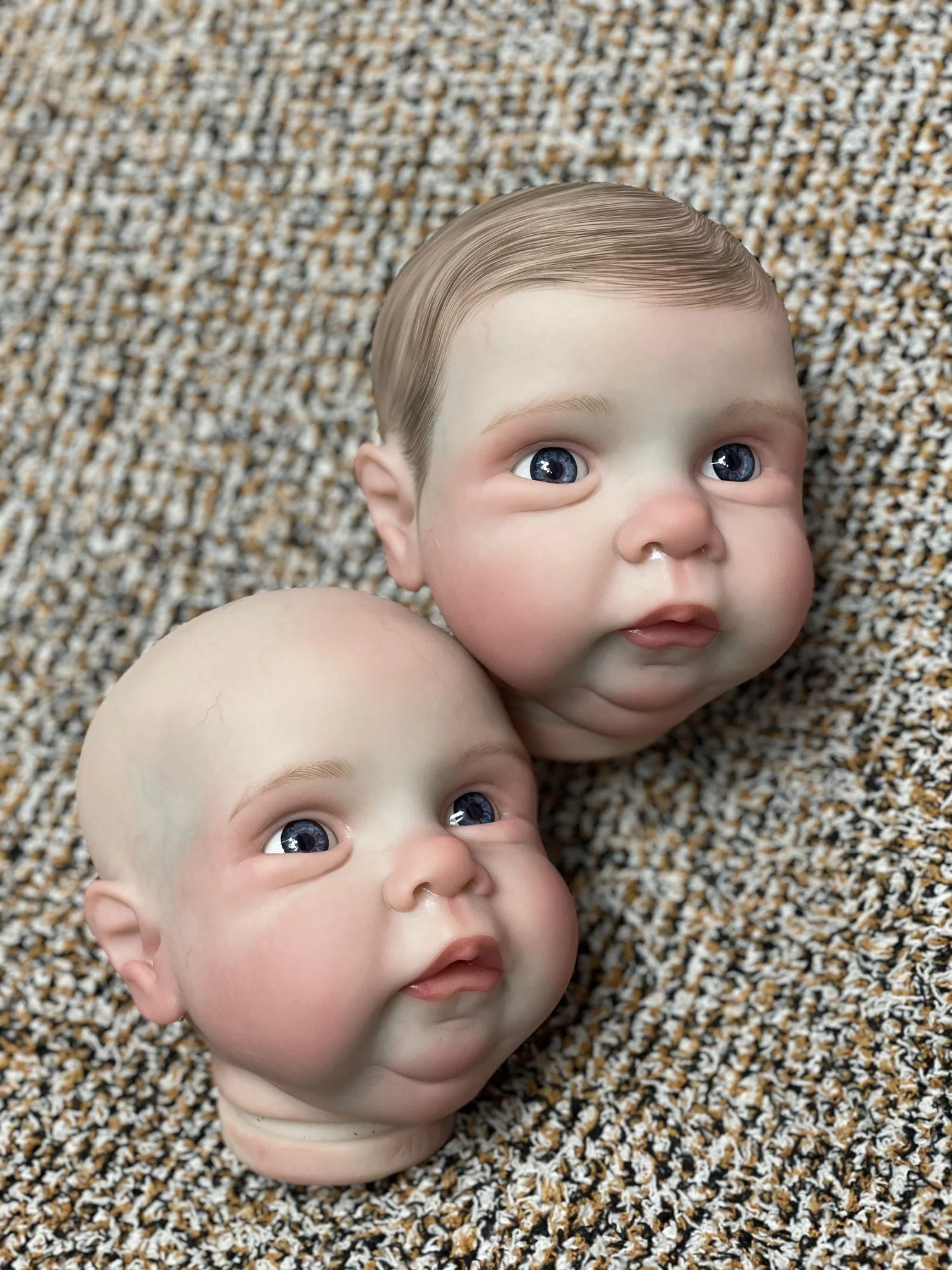 

18-20Inch Painted DIY Miley Kit Reborn Soft Touch Reborn Doll Kits Handmade Lifelike Real Bebe Reborn Doll For Children's Gift