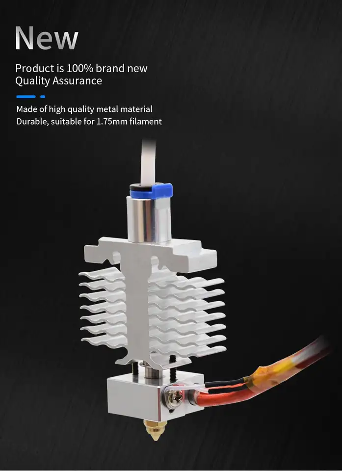 Creality Upgrade Ender 3 V2 Neo Hotend Kit All Metal Hot End Assembly, with PTFE Tubing, for Ender 3 V2 Neo 3D Printer part image 4