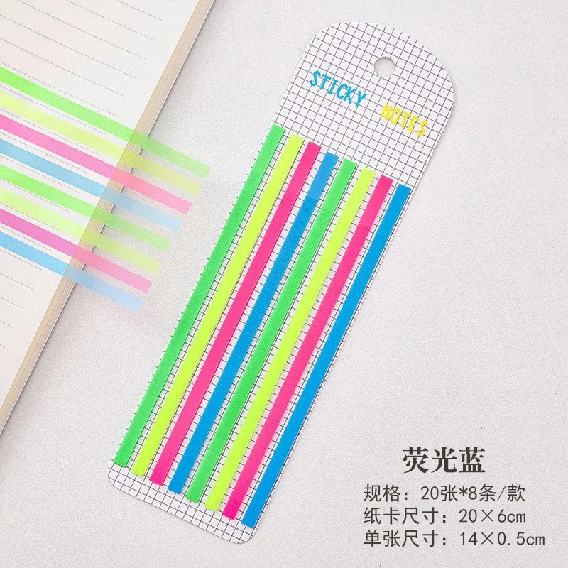 160Pcs Transparent Highlighter Tape Reusable, Clear Sticky Tabs