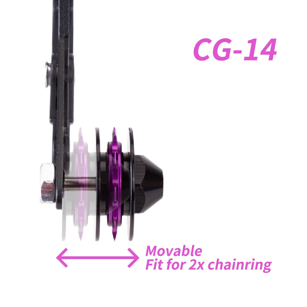 Guida Catena Bici ZTTO | In Lega Alluminio 7075 | Ultra Leggera | Protezione Caduta Catena - Foto 10