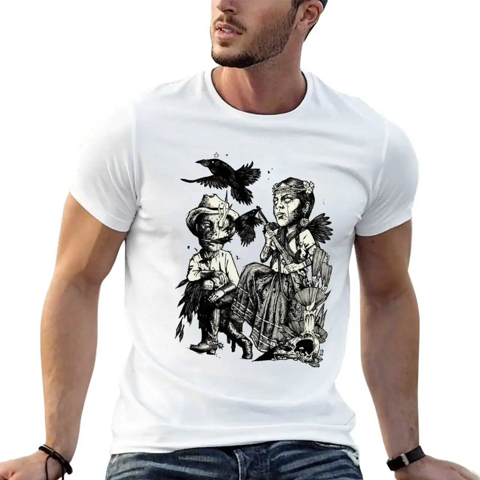 

The Queen of the Ravens. T-Shirt plus sizes customizeds slim fit t shirts for men