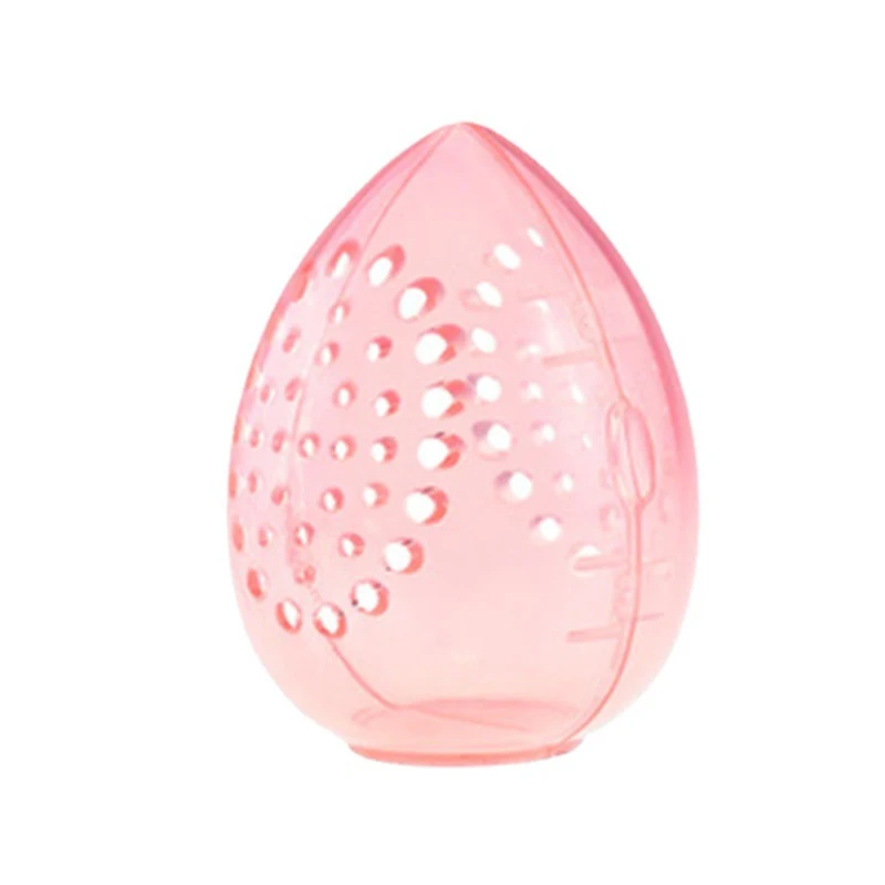 Cosmetic Egg Storage Box Beauty Sponge Stand Storage Case Makeup Blender Puff Holder 1PC Empty Cosmetic Transparent Puffs Box makeup puff holder