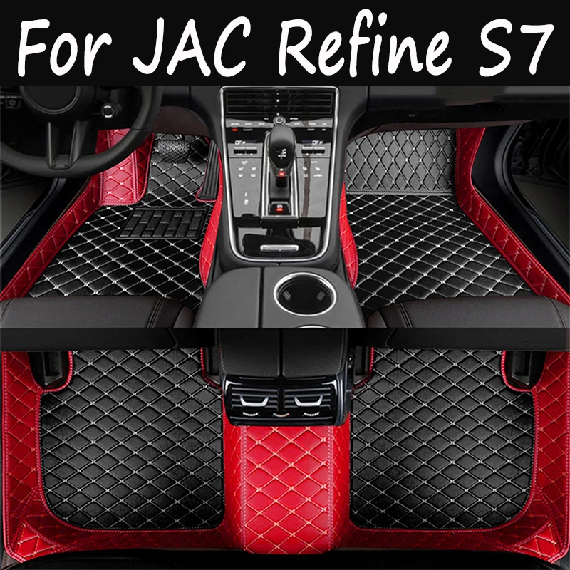

Car Floor Mats For JAC Refine S7 SEi7 5-Seat 2017 2018 2019 Custom Auto Foot Pads Automobile Carpet Cover Interior Accessories