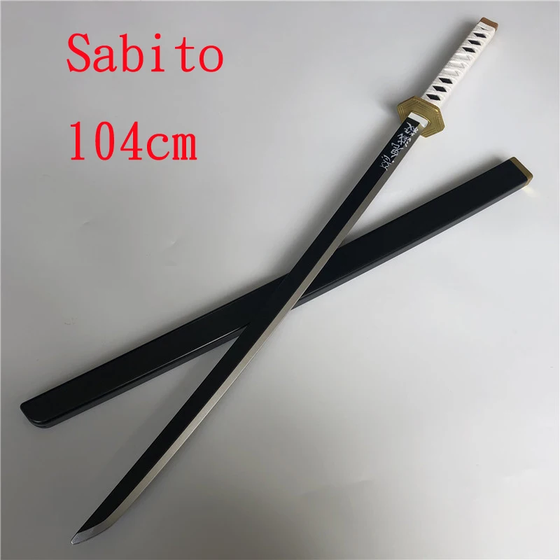 104cm  PU Demon Slayer Sword Weapon  Cosplay Sabito Sword Katana Ninja Knife Espada Prop Toy For Teen 2