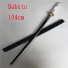 104cm  PU Demon Slayer Sword Weapon  Cosplay Sabito Sword Katana Ninja Knife Espada Prop Toy For Teen 2