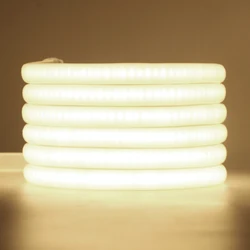 Premium Dimmable LED Neon Light Strip - Waterproof Linear Lighting in Cold, Natural, or Warm White (220V UK Dimmer Plug)