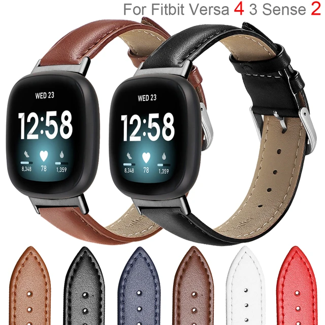 Magnetic Band Loop For Fitbit Sense 2 Stainless Steel Mesh Watch Strap  Correa For Fitbit Versa 4 3 Replacement - AliExpress