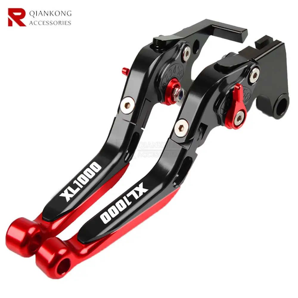 

For Honda XL1000 XL 1000 1999-2013 2012 2011 2010 2009 2008 2007 2006 Motorcycle Adjustable Folding Brakes Clutch Lever Handle