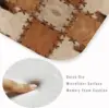 Western Patchwork Cow Fur Print Kitchen Mat Entrance Doormat Home Decor Bedroom Floor Mat Non-Slip Bath Foot Pad Home Decor 4