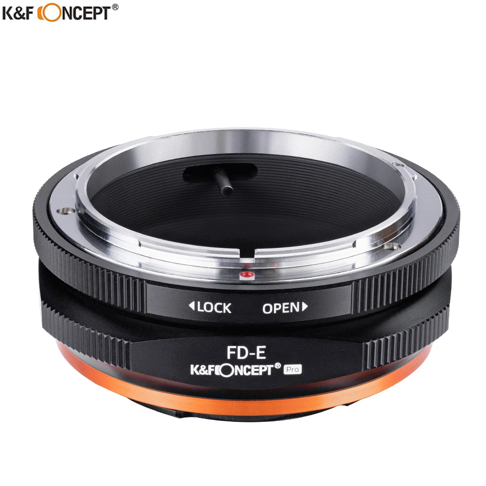 Concept fd para Nex e Mount Lens Adapter Canon fd fl Câmera Nex Mount para Sony e Pro k & f