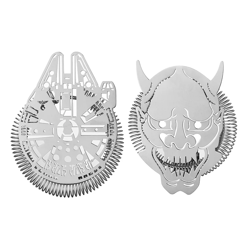 Colino Da Cocktail Colino Hawnie Con Nave Fantasma/Stella In Acciaio Inossidabile