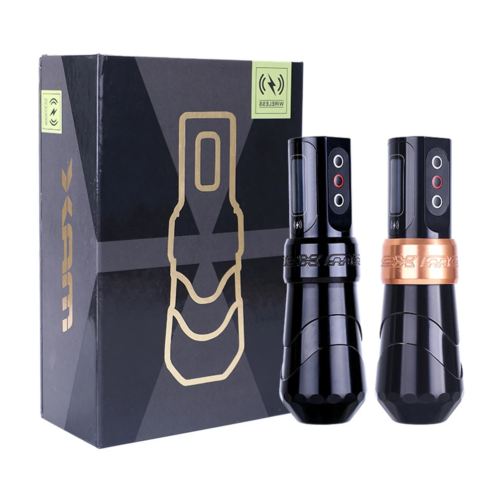 

Профессиональная беспроводная тату-машинка с двойным аккумулятором и длиной 4,0 хода