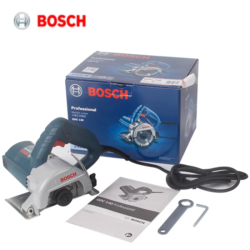 Bosch Marble Cutting Machine GDC140 Tile Cutter Stone Slotting Machine 1400 Disc Diameter 115 High Power Portable Saw Power Tool images - 6