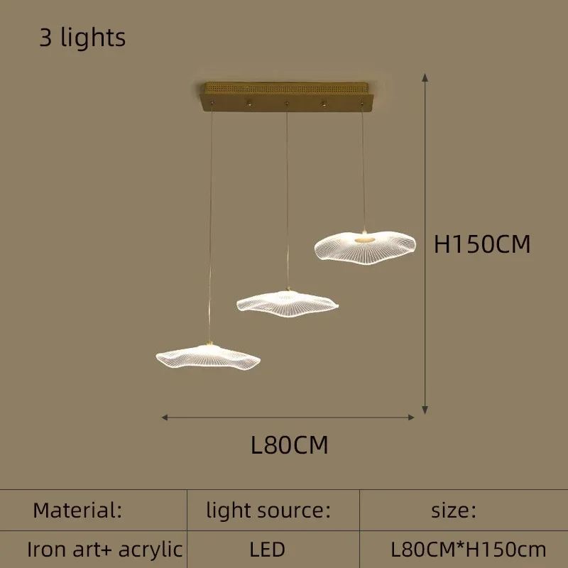 

Акриловая люстра в виде листьев лотоса, современная лампа с цветами для ресторанов, отелей, лобби, вилл, лестницы, длинная лампа