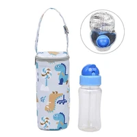 J15U Baby Stroller Warmer Bag Baby Bottle Cooler Bag Maternal Warming Bag Portable Heating Warm Milk Insulation Bag Cover