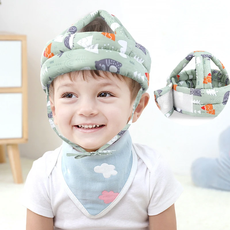 BabySafetyHelmetHeadProtectionHeadgearToddlerAntifallPadChildrenLearnToWalkCrash