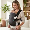 Multi Baby Hip Seat Carrier, 4-in-1 Breathable Mesh Infant Sling with Ergonomic Adjustable Waist Support for Newborn to Toddler