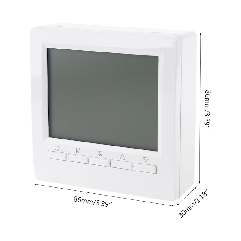Digital Gas Boiler Thermostat 3A Weekly Programmable Room Temperature Controller