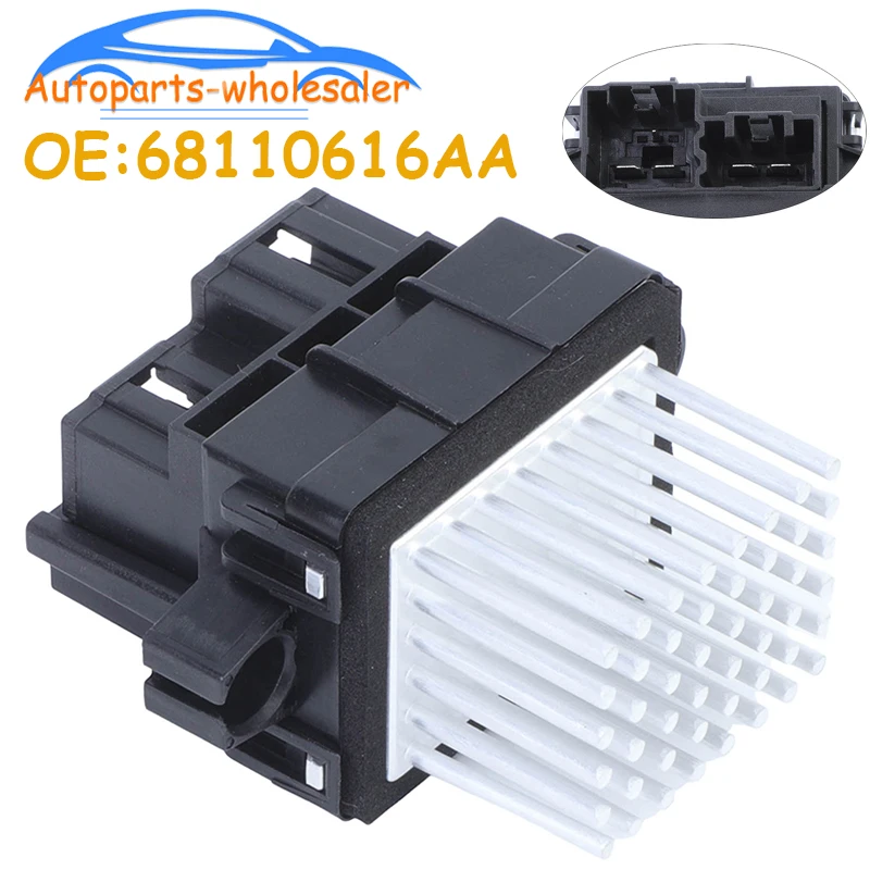 Hvac Blower Motor Resistor 68110616AA Compatible Chrysler Dodge Ram