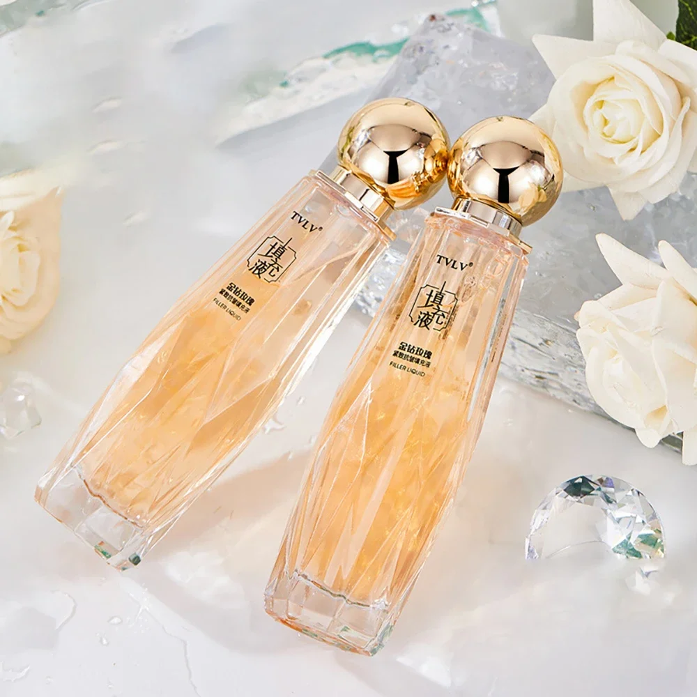 Golden Diamond Rose Firming Anti Wrinkle Filler Essence Moisturizing Fade Fine Lines Wrinkles Brighten For Face Serum Skin Care 22k golden eye serum увлажняющая против морщин anti age гиалуроновая кислота удаление темные круги против отечности и мешков