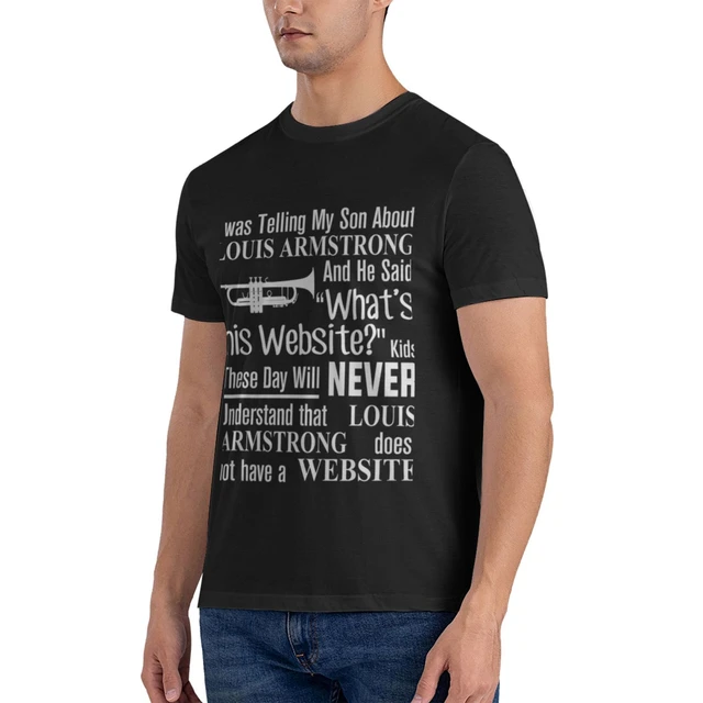 louis armstrong website shirt