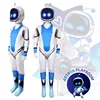Astro Bot Robot Cosplay Costume Halloween Jumpsuit Performance  Astro Bot Bodysuit Cosplay  for kida adults Halloween   props 1