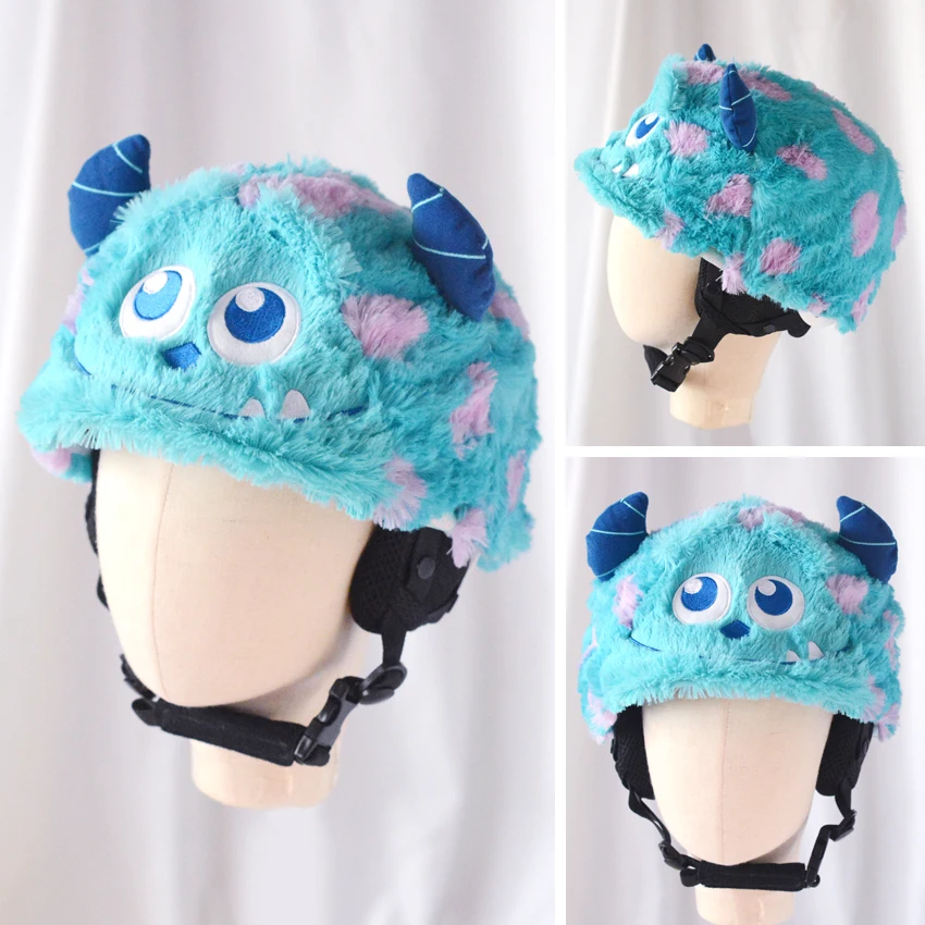 Cute Ski Helmet Cover Cap Skiing Helmets Decorations Knit Cover Hat for Bicycle Ski Paraglider Sports