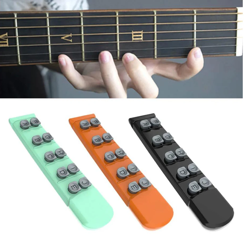 

Guitar Finger Exerciser Finger Power Chord Conversion Trainer Hand Strength Practice for Ukulele Bass Beginners Accessories
