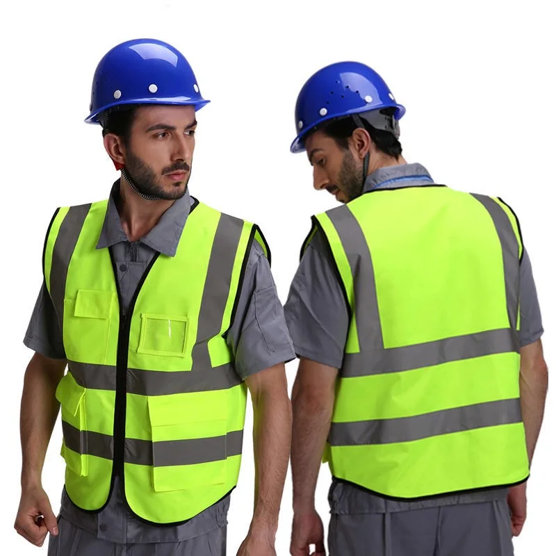  BHJKL Reflective Safety Vest Reflective Vest High