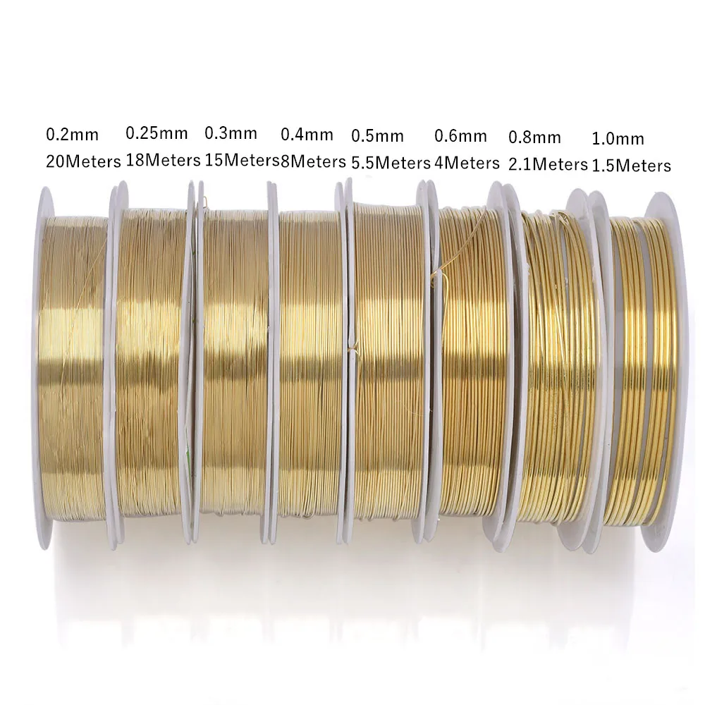 Versatile Tarnish-Resistant Copper Jewelry and Craft Wire (0.2-1mm)