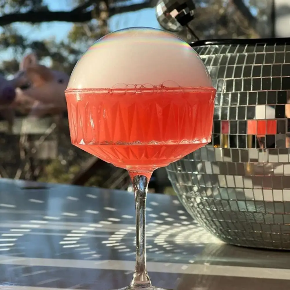 Ice Bucket Disco Ball Shape Food Grade Decorative Bar Red Wine Champagne Cooler Beverage Bucket Party Supply