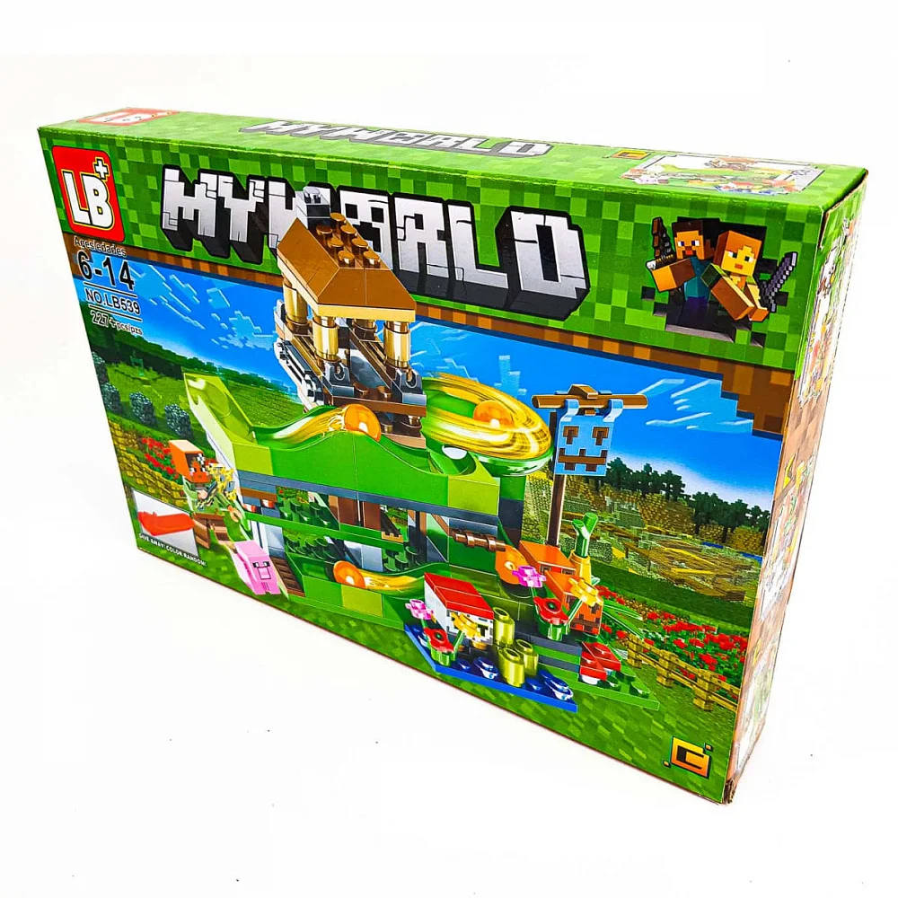Staan voor mate Weggelaten Designer Lb + Minecraft Minecraft "Boerderij" Myworld Blocksworld Lb539-c  (227 + Artikelen) Lego Minecraft Lego Minecraft - AliExpress