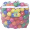 Ball Pit Balls for Kids, Plastic Refill Balls, 200 Pack, Phthalate and BPA Free, Includes a Reusable Storage Bag with Zipper, Br