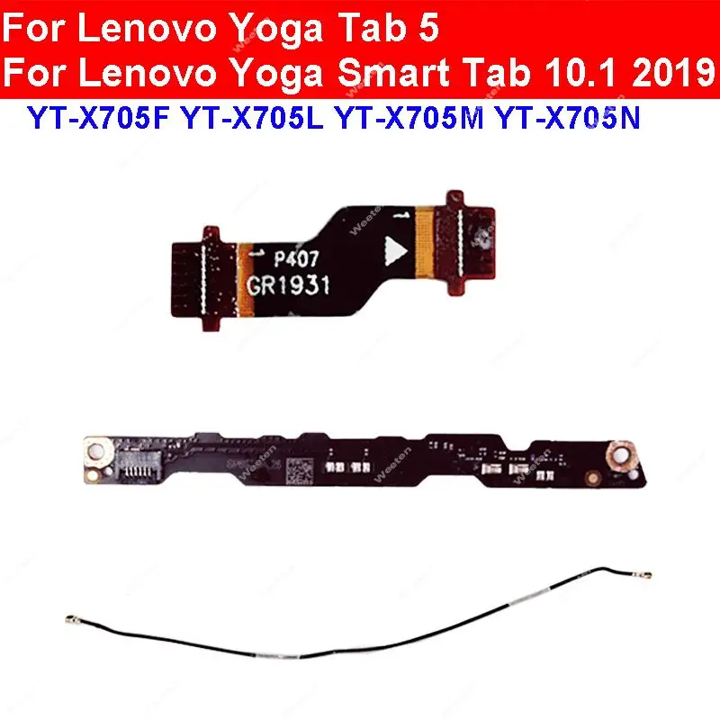 

Antenna Small Board Signal Flex Cable For Lenovo Yoga Tab 5 Smart Tab 10.1 2019 YT-X705M X705L Signal Antenna Board Connector