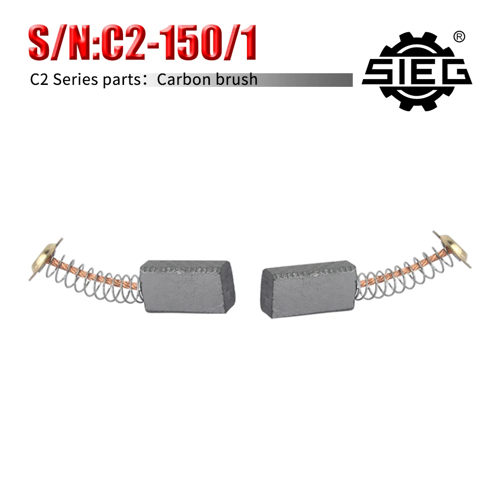 

250W&350W DC Motor Carbon Brush for SIEG X2&C2&C3&JET BD-6&BD-7&CX605&CX704&G8688&G8689&Compact 9&&Little Milling 9&CMD300
