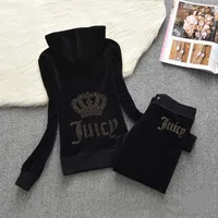 Juicy Lovers marque noix de coco nouvelle mode femmes costumes de sport bleu noir rose mince survêtements décontractés col à capuche vêtement de sport 1