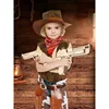 DIY 3D Wooden Rubber Band Gun Puzzle Assembly Model Toy Shooting Models Kits for Children Gifts 6