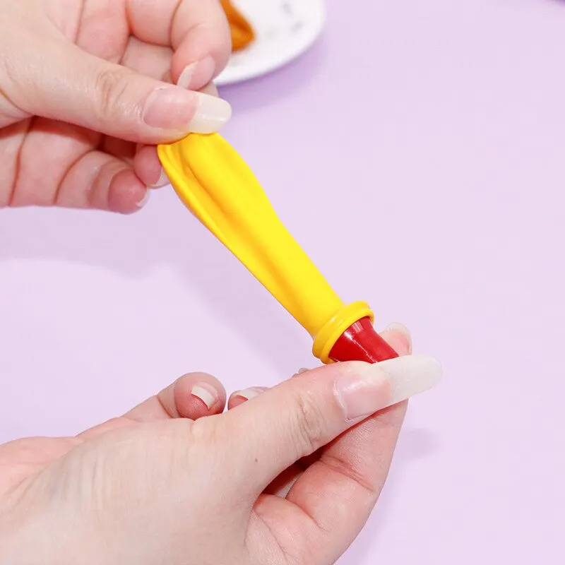 3/6/9Pcs Children Balloon Airplane Outdoor Toy Science Experiment Mechanics Teaching Balloon Helicopter