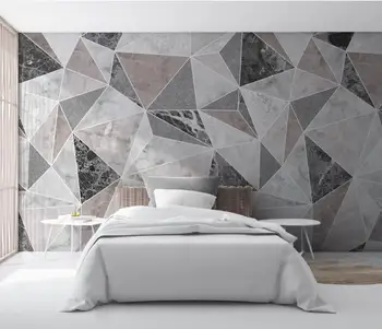 טפט משולשים תלת מימד - סגנון 11, מטר על מטר