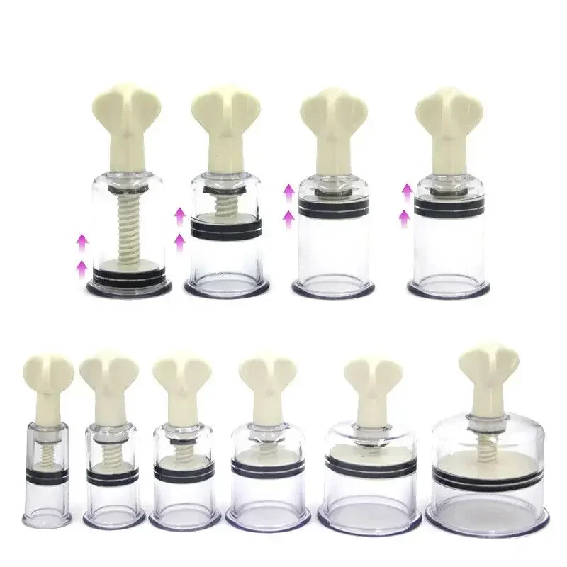 Plastic Nipple Suction Sucker Breast Enlarger Rotating Vacuum Pump Clitoris Massager Stimulator BDSM Adult Sex Toys for Women sex party toys erotic sex toy sex toys sex bondage toys