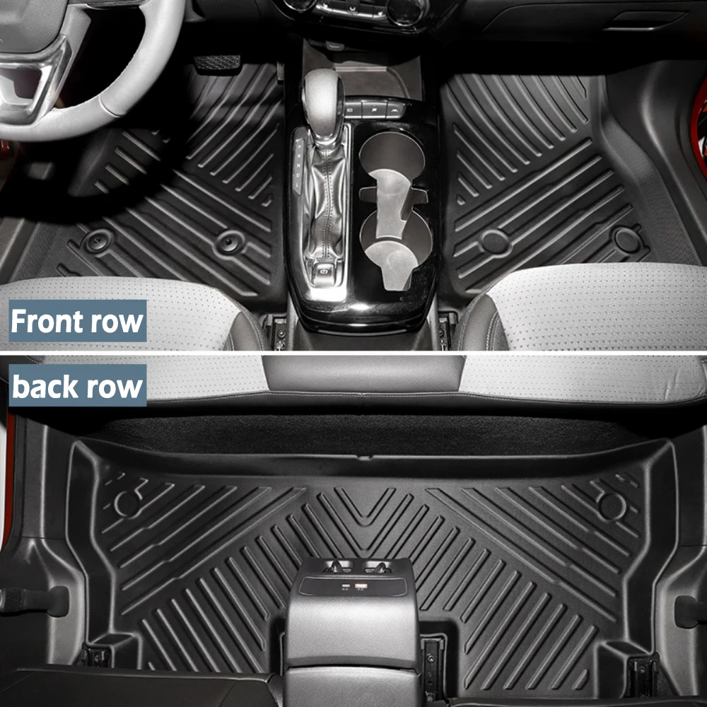TPE Floor Mats for Chevy Trax ,All Weather Anti-Slip Waterproof Mats Protection Cargo Mat Waterproof Floor Liners