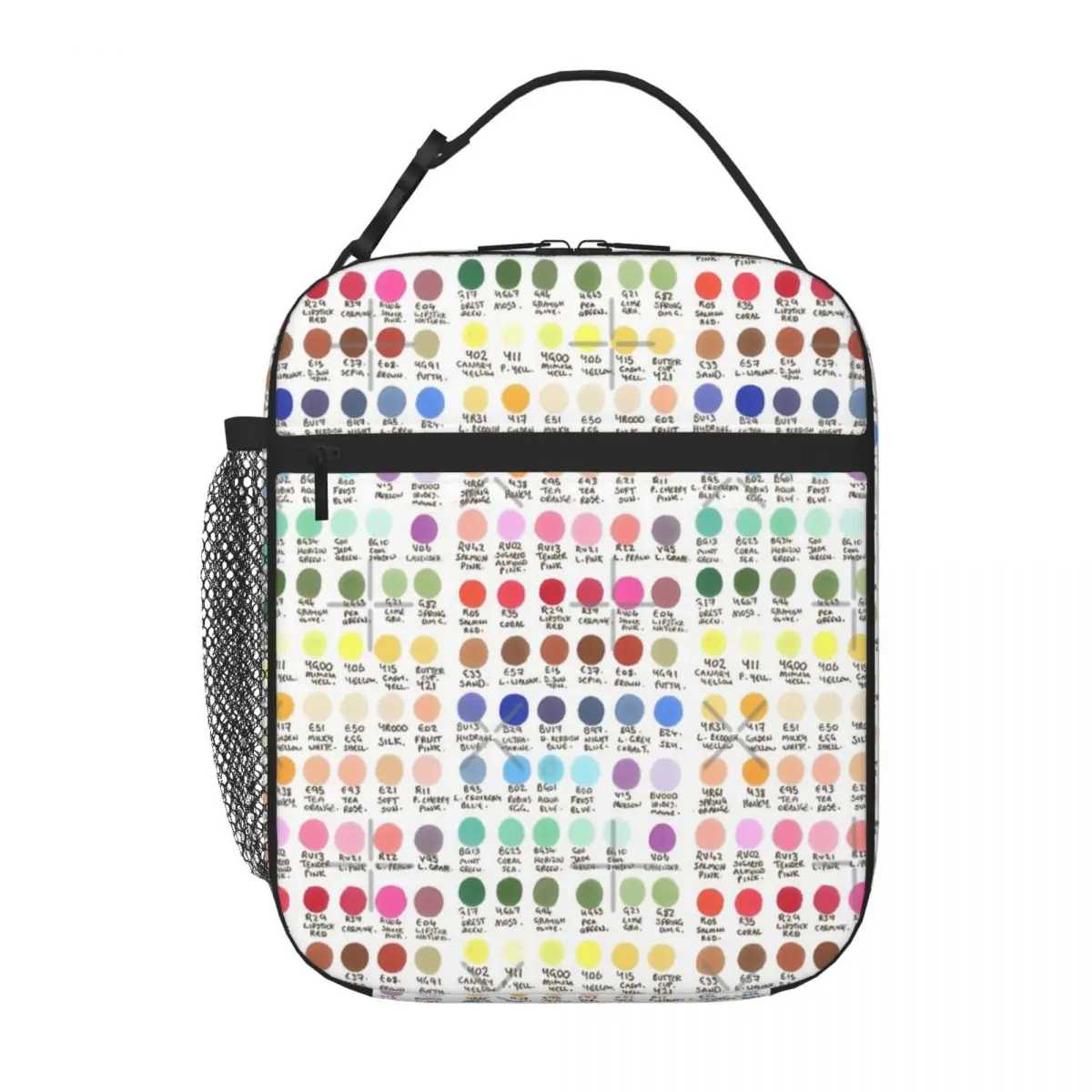 Stephs Marker Swatches Lunch Tote Lunchbox Borse Isolate Lunch Bag For Kids