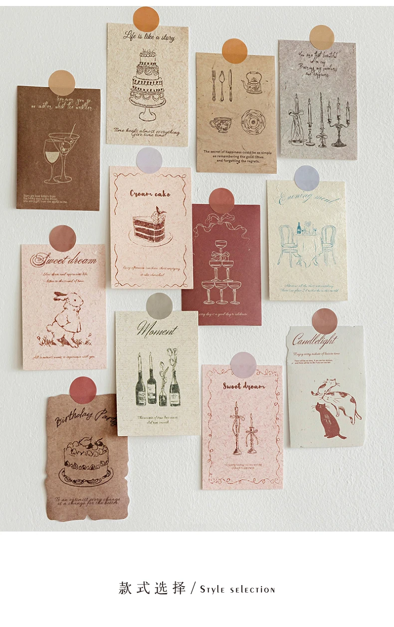 Journal Go 30 Stück Lebensmarkierungen Aufkleber Creativite Scrapbooking Handgemacht Diy Junk Journal Handwerk Dekor Planer Tagebuch Aufkleber – Detail 6