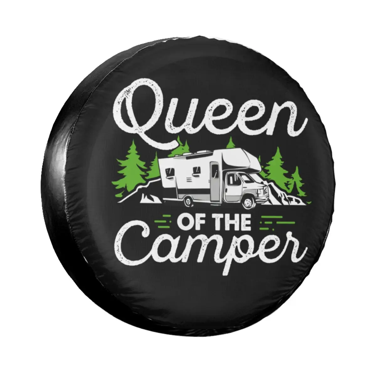 

Автомобильный дом RV Кемпинг королева кемпера запасная покрышка Для Jeep Mitsubishi Pajero мультяшный Campervan автомобиль защита колес