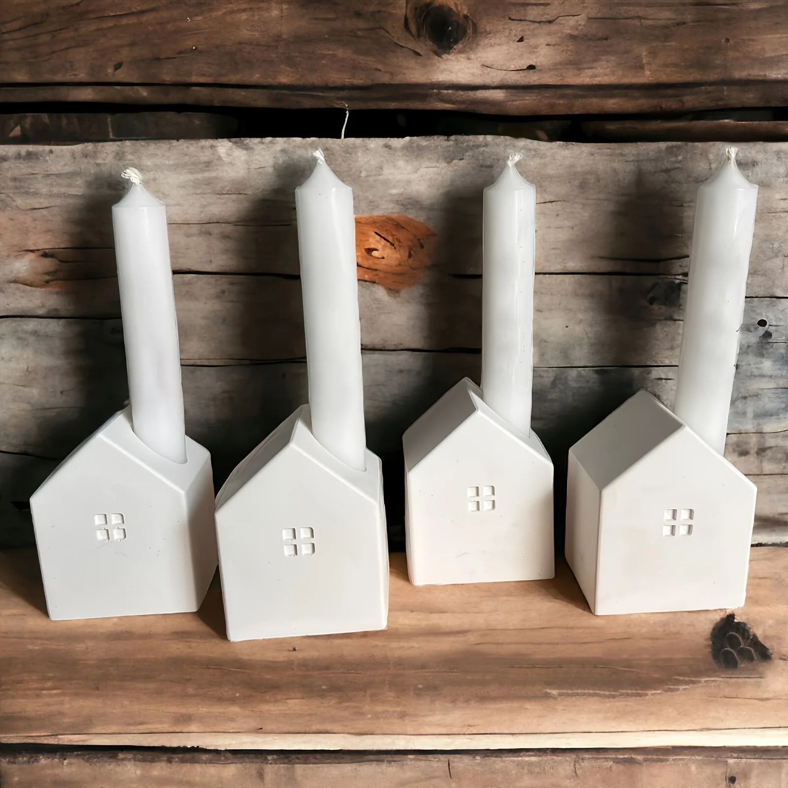 1 قطعة قالب سيليكون على شكل منزل صغير لأنبوب اختبا...