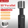 1PCS BSPP Taper Pipe Thread Plug Gauge Measure Tool BSPP 1/16 1/8 1/4 3/8 1/2 3/4 1''-- 1''1/4 1''1/2 2''-- 2''1/2 3''--